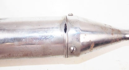 1953-1956 MV AGUSTA PULMAN 125cc RIGHT SIDE EXHAUST MUFFLER PIPE VINTAGE ITALY - MotoRaider