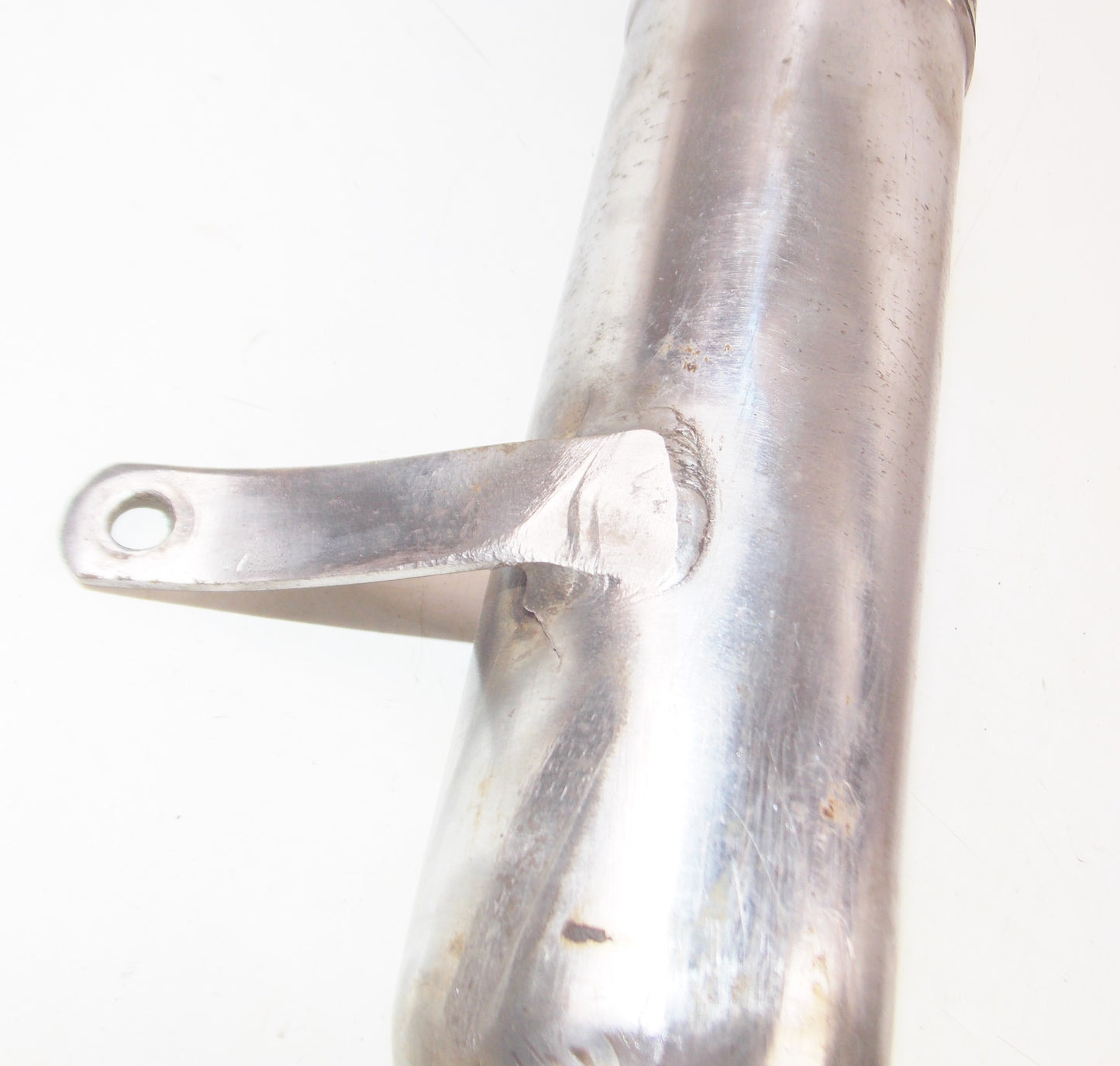 1953-1956 MV AGUSTA PULMAN 125cc RIGHT SIDE EXHAUST MUFFLER PIPE VINTAGE ITALY - MotoRaider