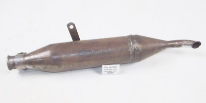 1953-1956 MV AGUSTA PULMAN 125 cc LEFT SIDE EXHAUST MUFFLER PIPE VINTAGE ITALY - MotoRaider