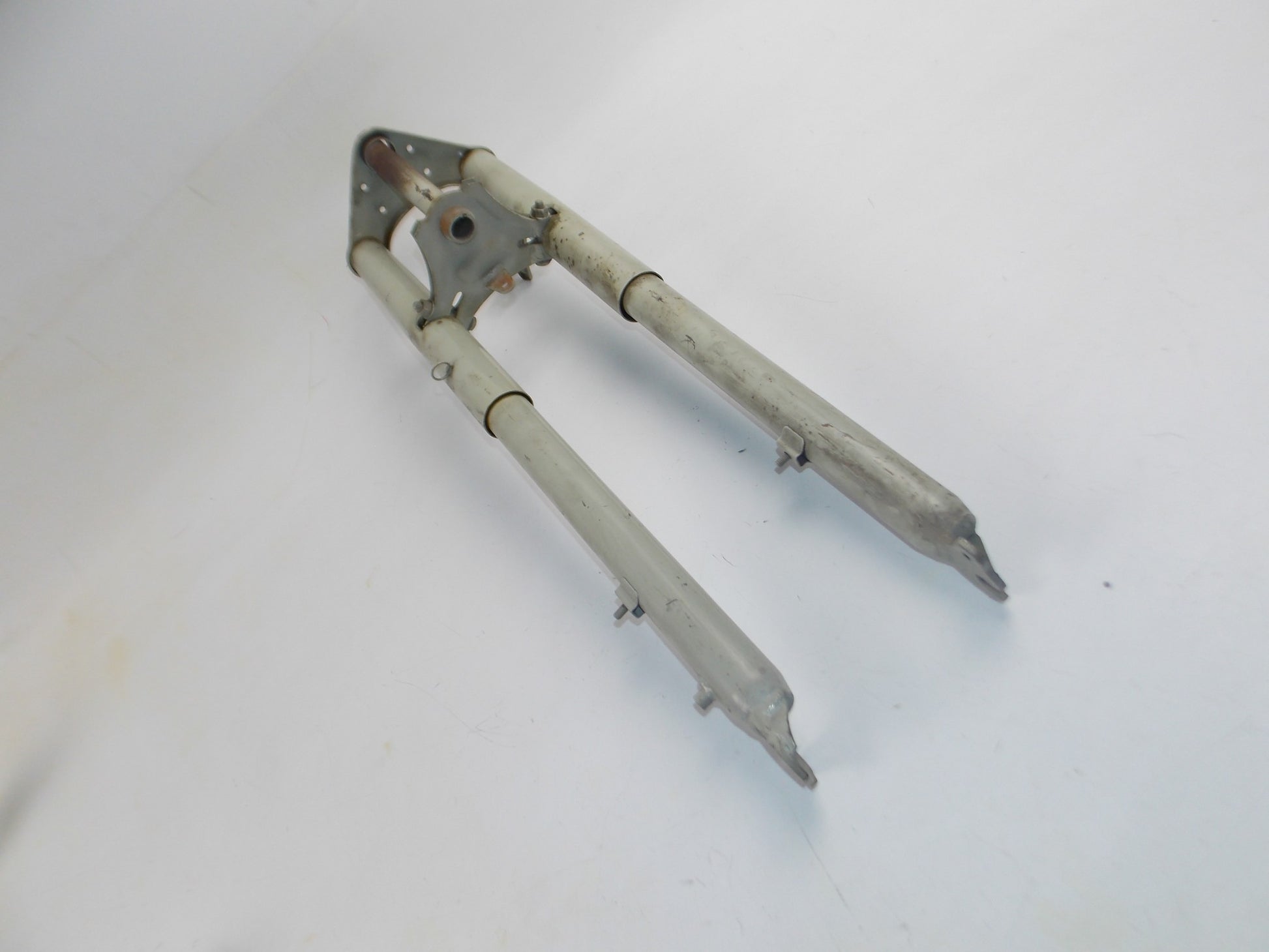 1950's ITALIAN MOPED FRONT FORK L=690mm LIGHT GREY DUCATI LAVERDA MOTOM RIZZATO - MotoRaider