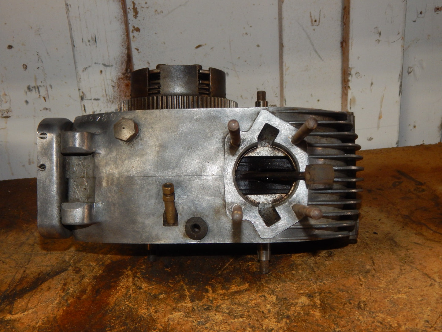 1950's MV AGUSTA PULLMAN 125 ENGINE MOTOR 508486 CASES CYLINDER GEARS IGNITION - MotoRaider