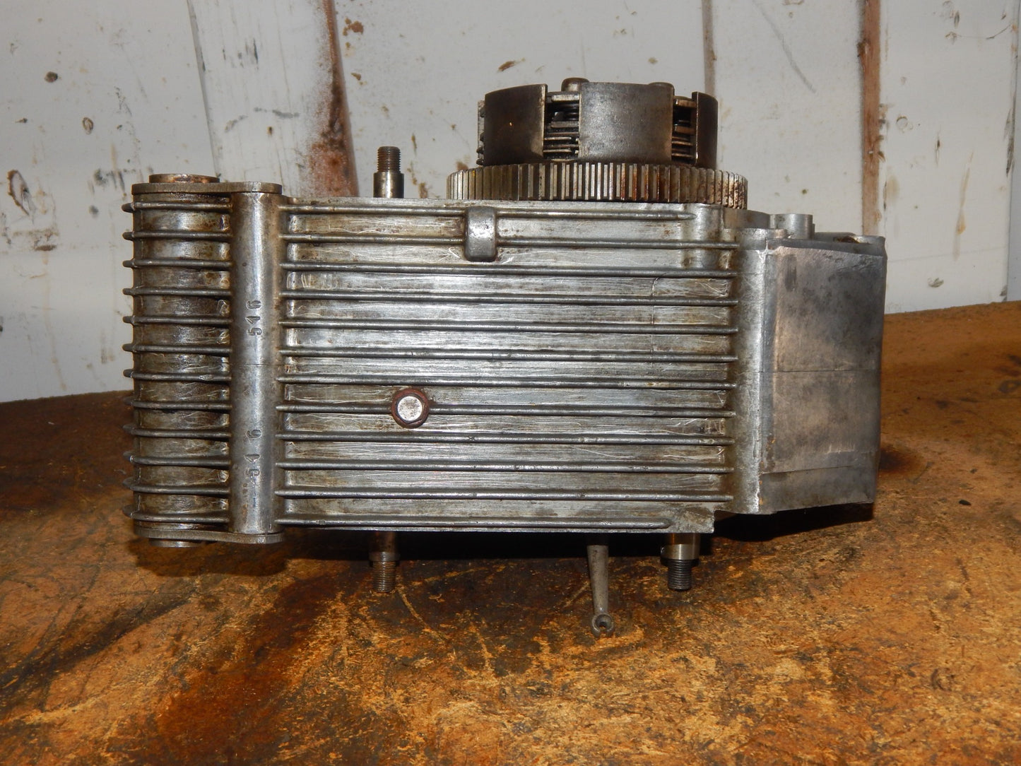 1950's MV AGUSTA PULLMAN 125 ENGINE MOTOR 508486 CASES CYLINDER GEARS IGNITION - MotoRaider