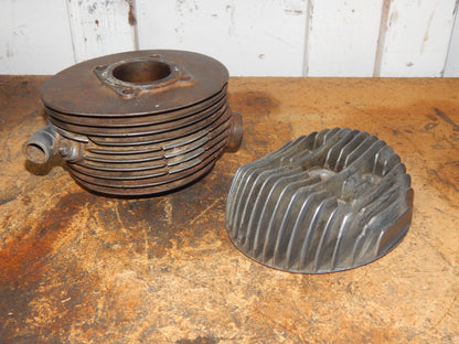 1950's MV AGUSTA PULLMAN 125 ENGINE MOTOR 508486 CASES CYLINDER GEARS IGNITION - MotoRaider