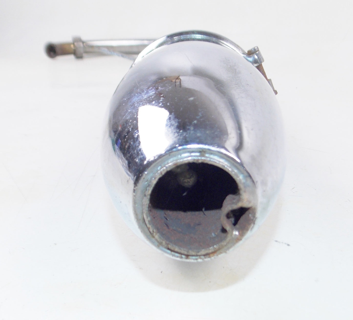 1959 GILERA GIUBILEO 98cc SILENTIUM EXHAUST PIPE MUFFLER VINTAGE ITALY - MotoRaider