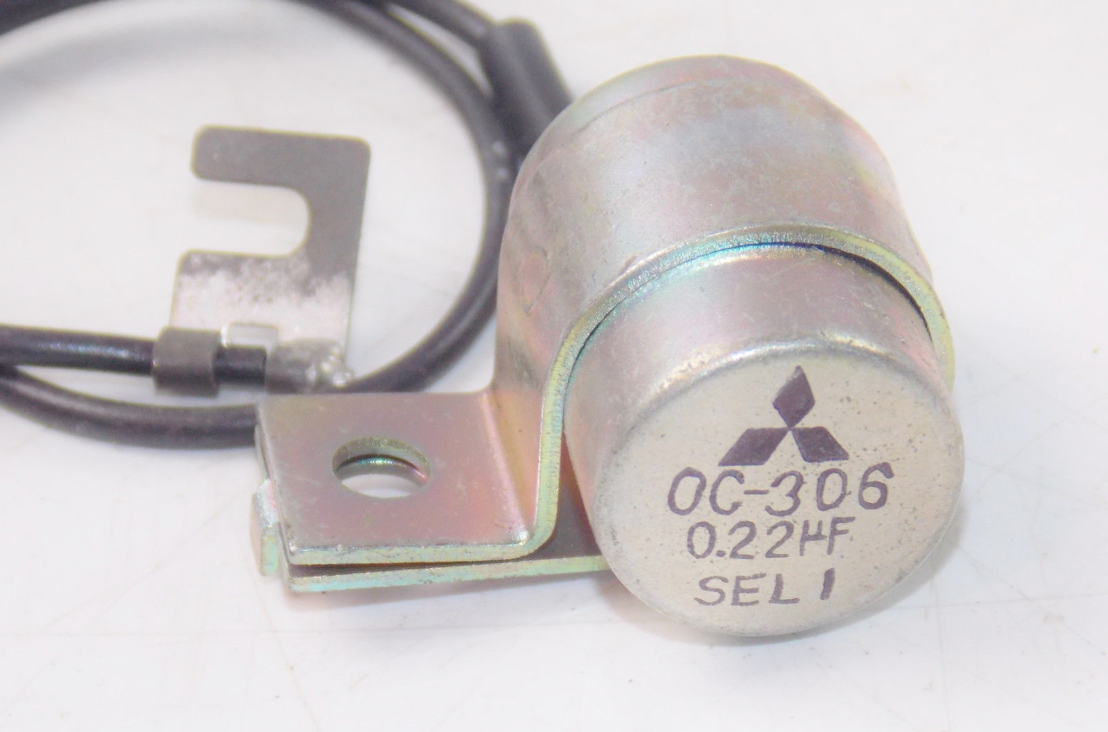 0.22 MITSUBISHI 0C-306 ELECTRICAL CAPACITOR CONDENSOR YAMAHA SUZUKI DUCATI GUZZI - MotoRaider