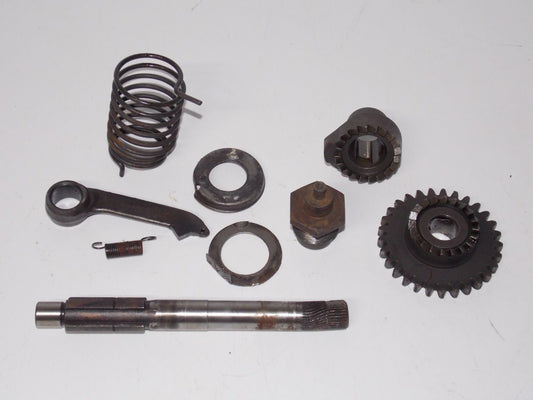 '73 KTM PENTON 175 MOTOR KICK STARTER MECHANIISM RATCHET SHAFT SPRING GEAR MC GS - MotoRaider