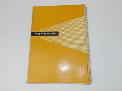 1957 PORSCHE 356-A DRIVER OWNER MANUAL USA DEALER LIST BOOK MANUAL POUCH HOLDER - MotoRaider