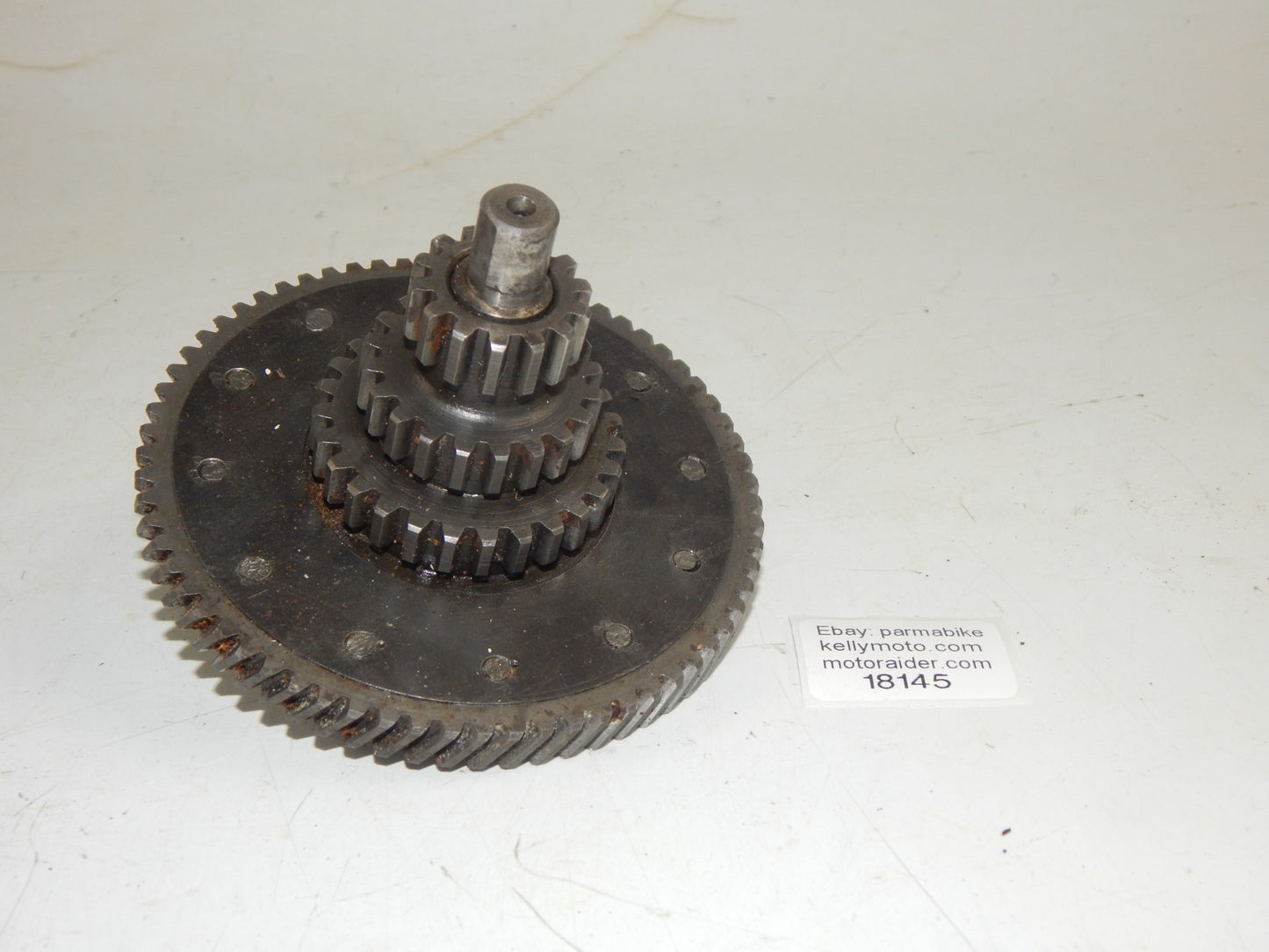 1951 VINTAGE VESPA PIAGGIO 125 V32M MOTOR ENGINE TRANSMISSION GEAR SHAFT - MotoRaider