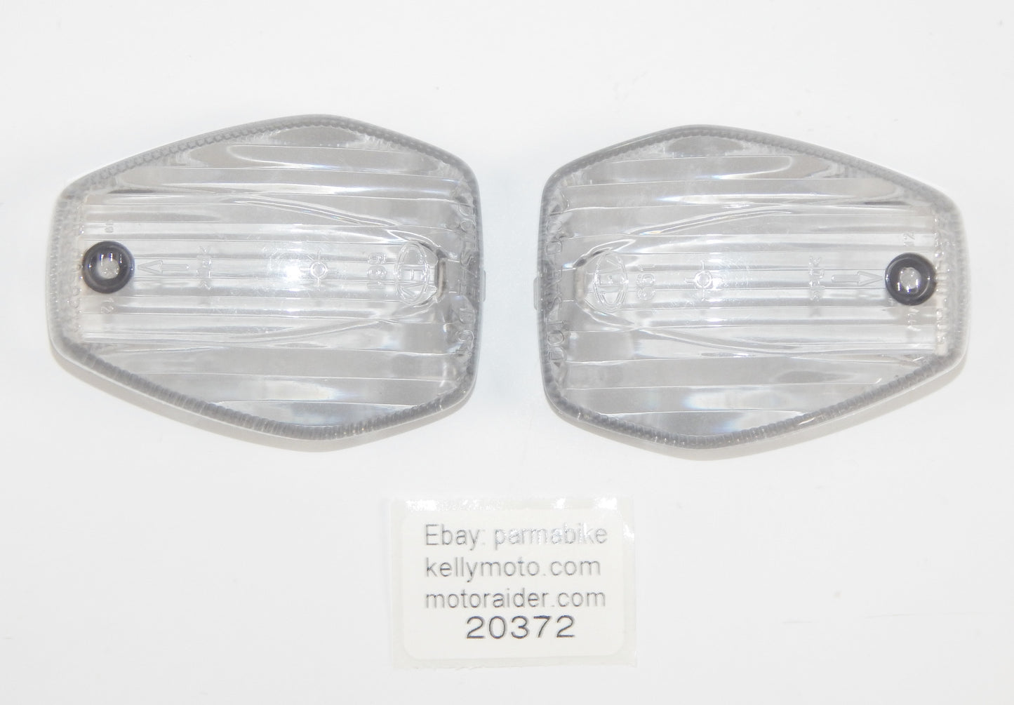 1 PR C.E.V 661 TURN SIGNAL INDICATOR BLINKER LENSES 1988-1989 CAGIVA FRECCIA C9 - MotoRaider