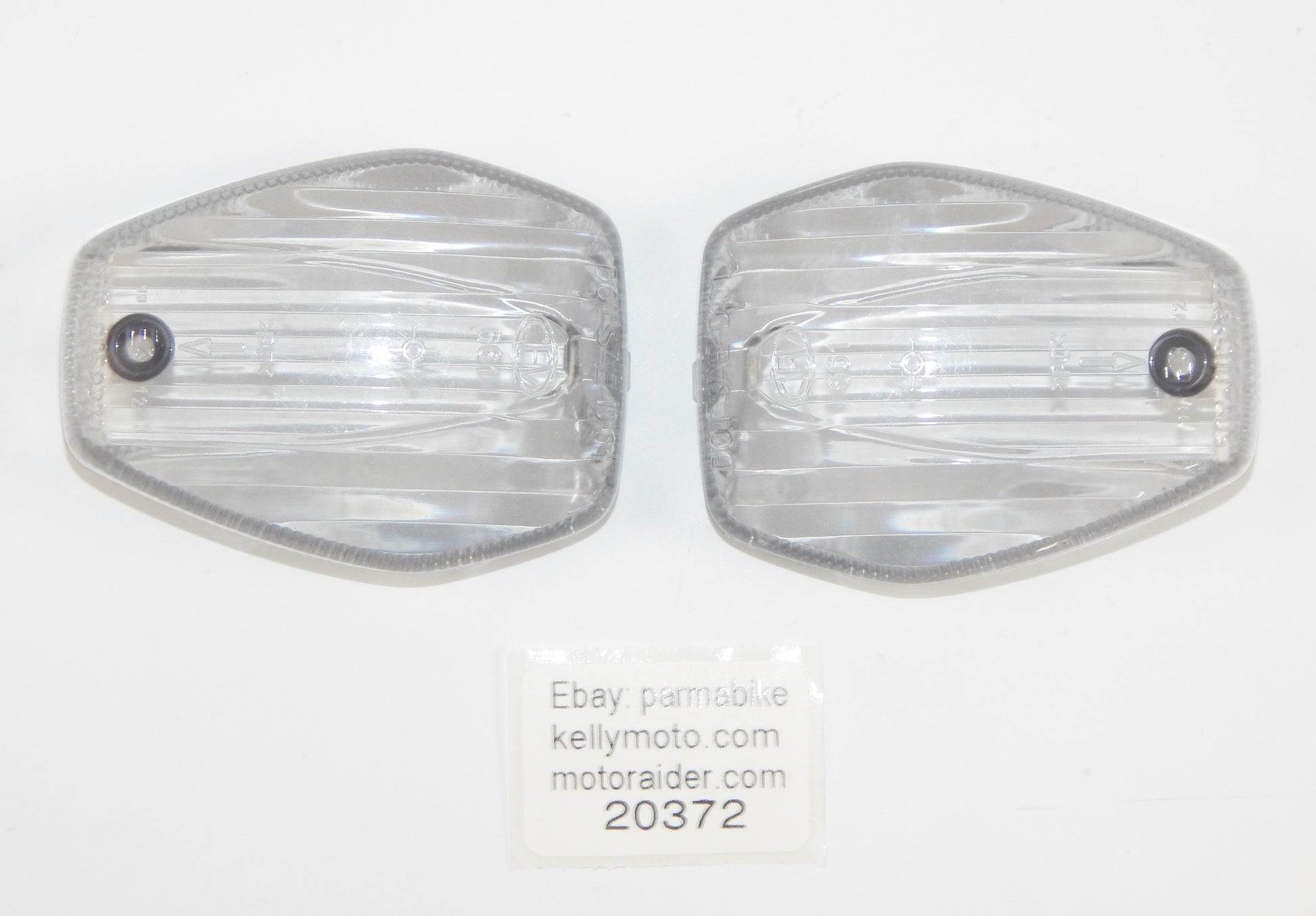 1 PR C.E.V 661 TURN SIGNAL INDICATOR BLINKER LENSES 1988-1989 CAGIVA FRECCIA C9 - MotoRaider