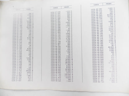 1-81 DUCATI MARINE BOAT INBOARD OUTBOARD MOTOR SPARE PART PRICE LIST MANUAL BOOK - MotoRaider