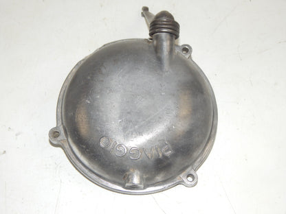 1950"s  VINTAGE VESPA PIAGGIO 125 MOTOR ENGINE CLUTCH COVER SCOOTER ITALY - MotoRaider