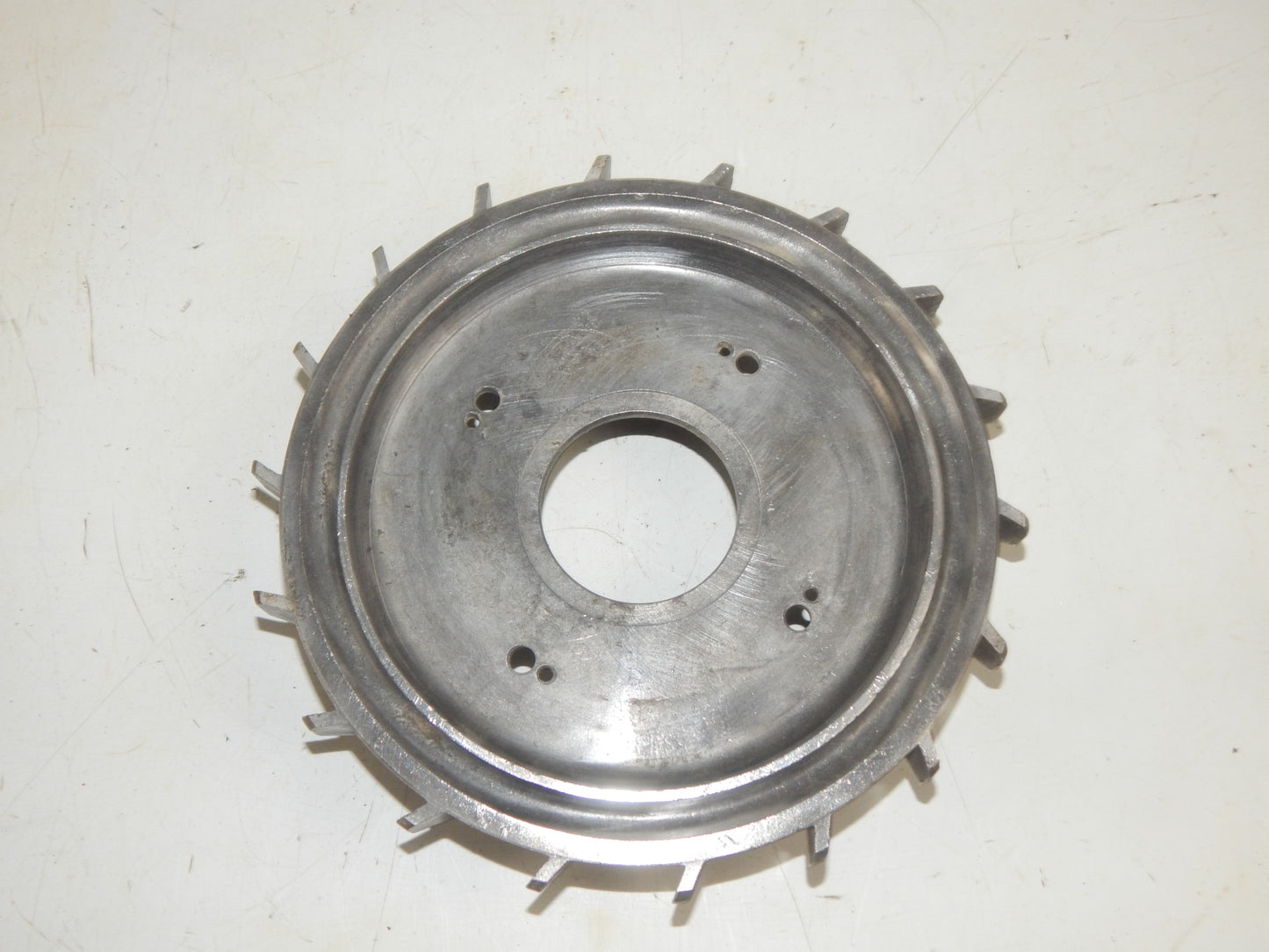 1951  VINTAGE VESPA PIAGGIO 125 V32M MOTOR ENGINE COOLING FAN FLYWHEEL SCOOTER - MotoRaider