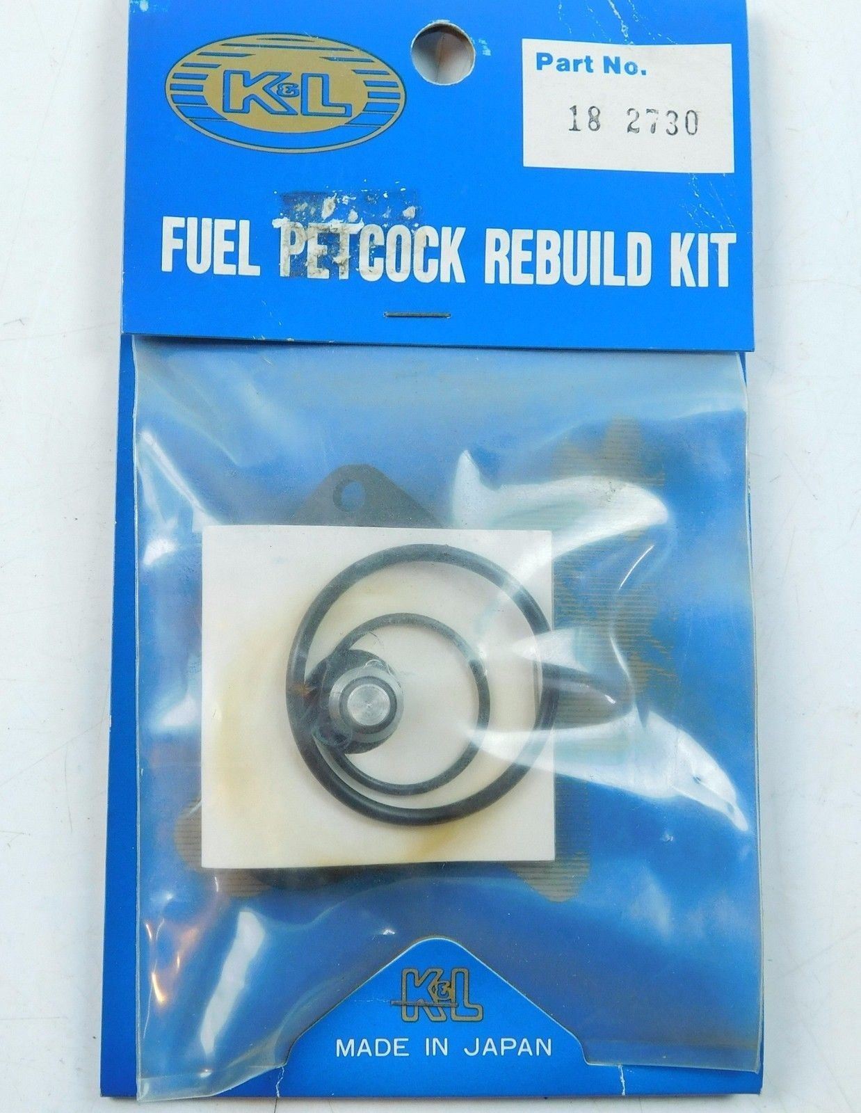 18-2730 K&L FUEL PETCOCK REPAIR KIT YAMAHA FZ 600 SUZKI DR 250SE GAS TANK VALVE - MotoRaider