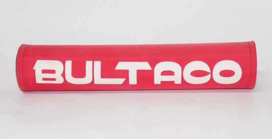 10" BULTACO HANDLEBAR PAD RED PURSANG MATADOR FRONTERA MOTOCROSS ENDURO - MotoRaider