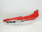 '88-89 SUZUKI GSXR750 SLINGSHOT RH COVER FRAME FAIRING WHITE RED 47110-17C10-7JJ - MotoRaider