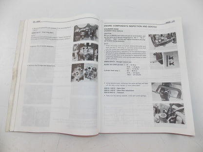 02/1988 SERVICE MANUAL CATALOG REPAIR BOOK SUZUKI GSXR750 ENGLISH - MotoRaider