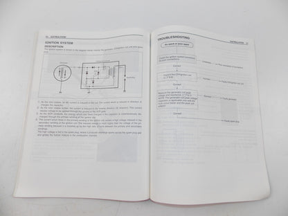 08/1999 SERVICE MANUAL MANINTENACE BOOK SUZUKI JR50 ENGLISH 99500-20180-01E - MotoRaider