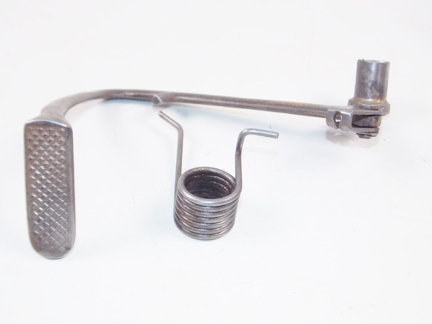 1953-1956 MV AGUSTA PULMAN 125cc REAR WHEEL BRAKE LEVER PEDAL + RETURN SPRING - MotoRaider