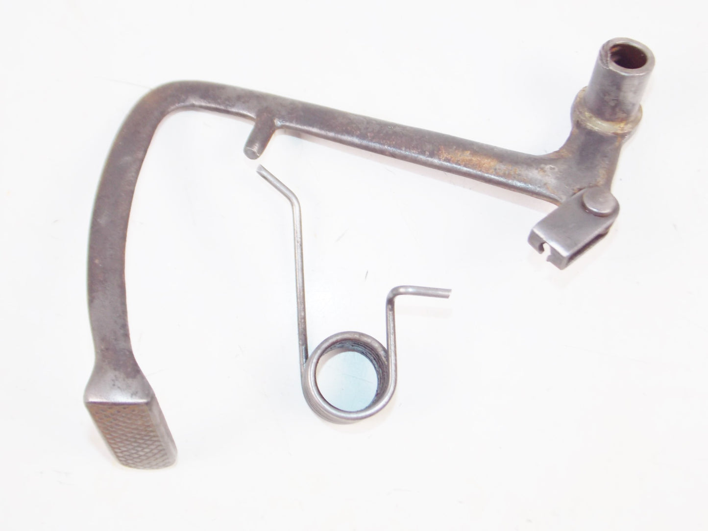 1953-1956 MV AGUSTA PULMAN 125cc REAR WHEEL BRAKE LEVER PEDAL + RETURN SPRING - MotoRaider