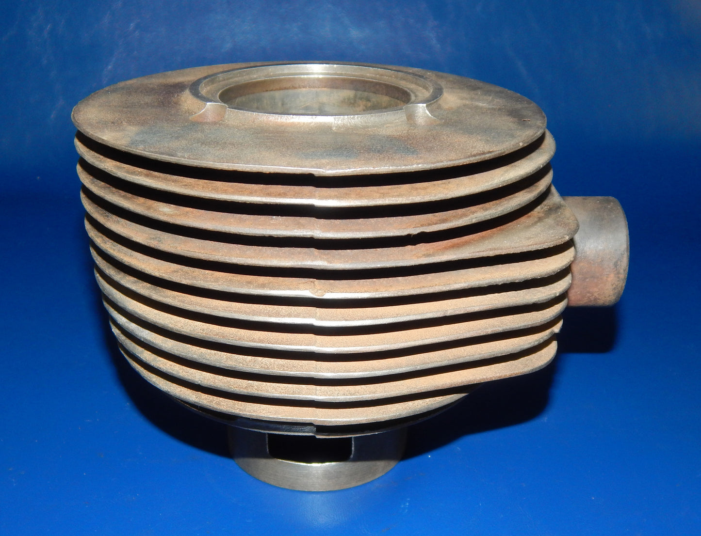 1960's  VESPA PIAGGIO MOTOR ENGINE CYLINDER BARREL BORE 58.50mm VINTAGE SCOOTER - MotoRaider