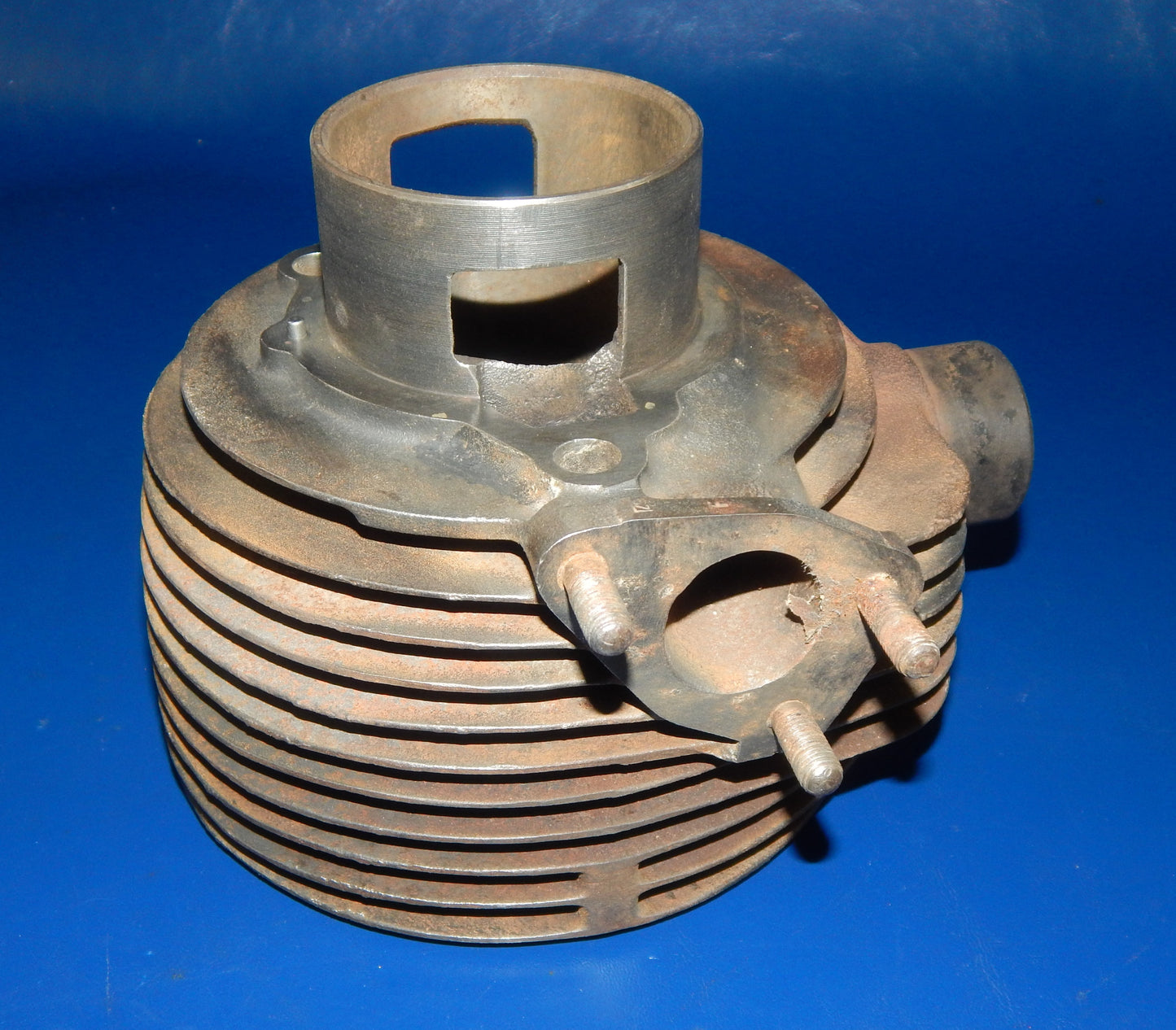 1960's  VESPA PIAGGIO MOTOR ENGINE CYLINDER BARREL BORE 58.50mm VINTAGE SCOOTER - MotoRaider