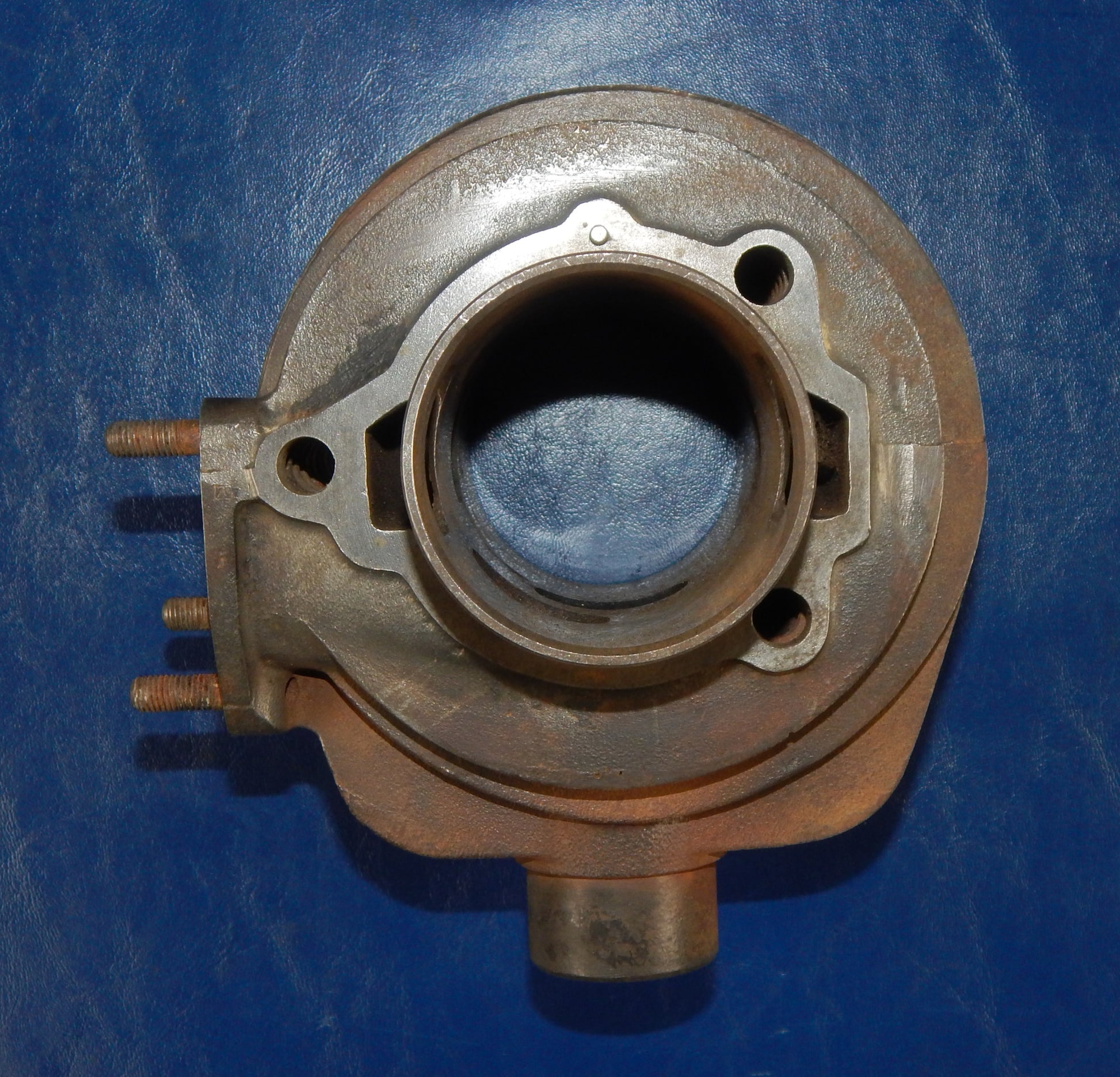 1960's  VESPA PIAGGIO MOTOR ENGINE CYLINDER BARREL BORE 58.50mm VINTAGE SCOOTER - MotoRaider