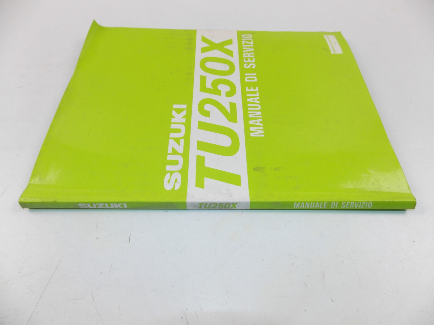 11/1996 SUPPLEMENT SERVICE MANUAL MAINTENANCE BOOK CATALOG SUZUKI TU250X ITALIAN - MotoRaider