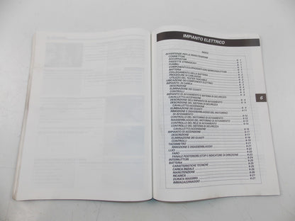 11/1996 SUPPLEMENT SERVICE MANUAL MAINTENANCE BOOK CATALOG SUZUKI TU250X ITALIAN - MotoRaider