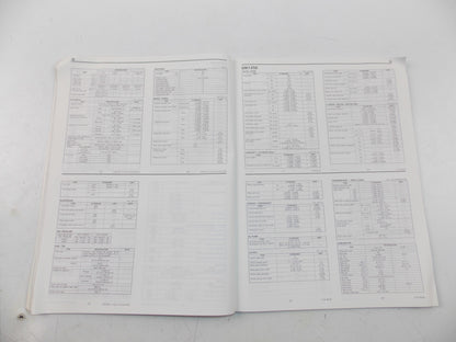 03/1993 SERVICE DATA MANUAL CATALOG BOOK SUZUKI 4 & 2 STROKE BIKES ENGLISH - MotoRaider