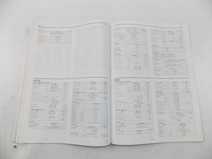 03/1993 SERVICE DATA MANUAL CATALOG BOOK SUZUKI 4 & 2 STROKE BIKES ENGLISH - MotoRaider