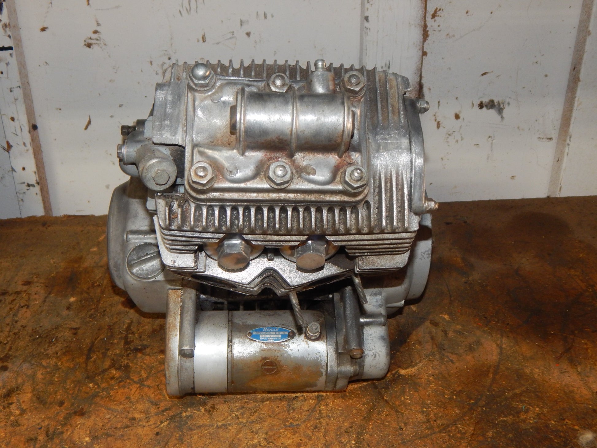 1950's HONDA BABY DREAM CA150 ENGINE MOTOR BENLY CASES CYLINDER STARTER GEARBOX - MotoRaider