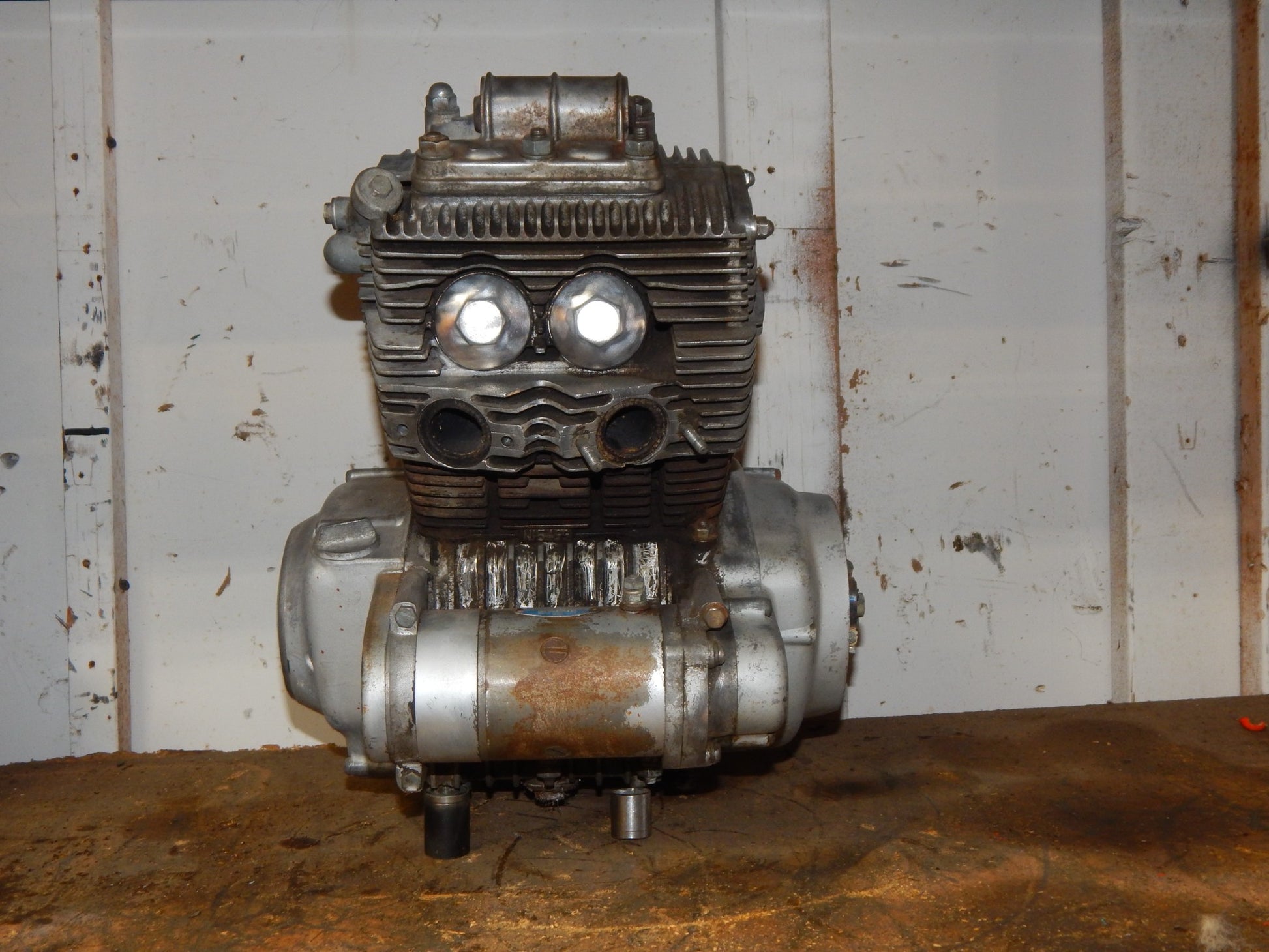 1950's HONDA BABY DREAM CA150 ENGINE MOTOR BENLY CASES CYLINDER STARTER GEARBOX - MotoRaider