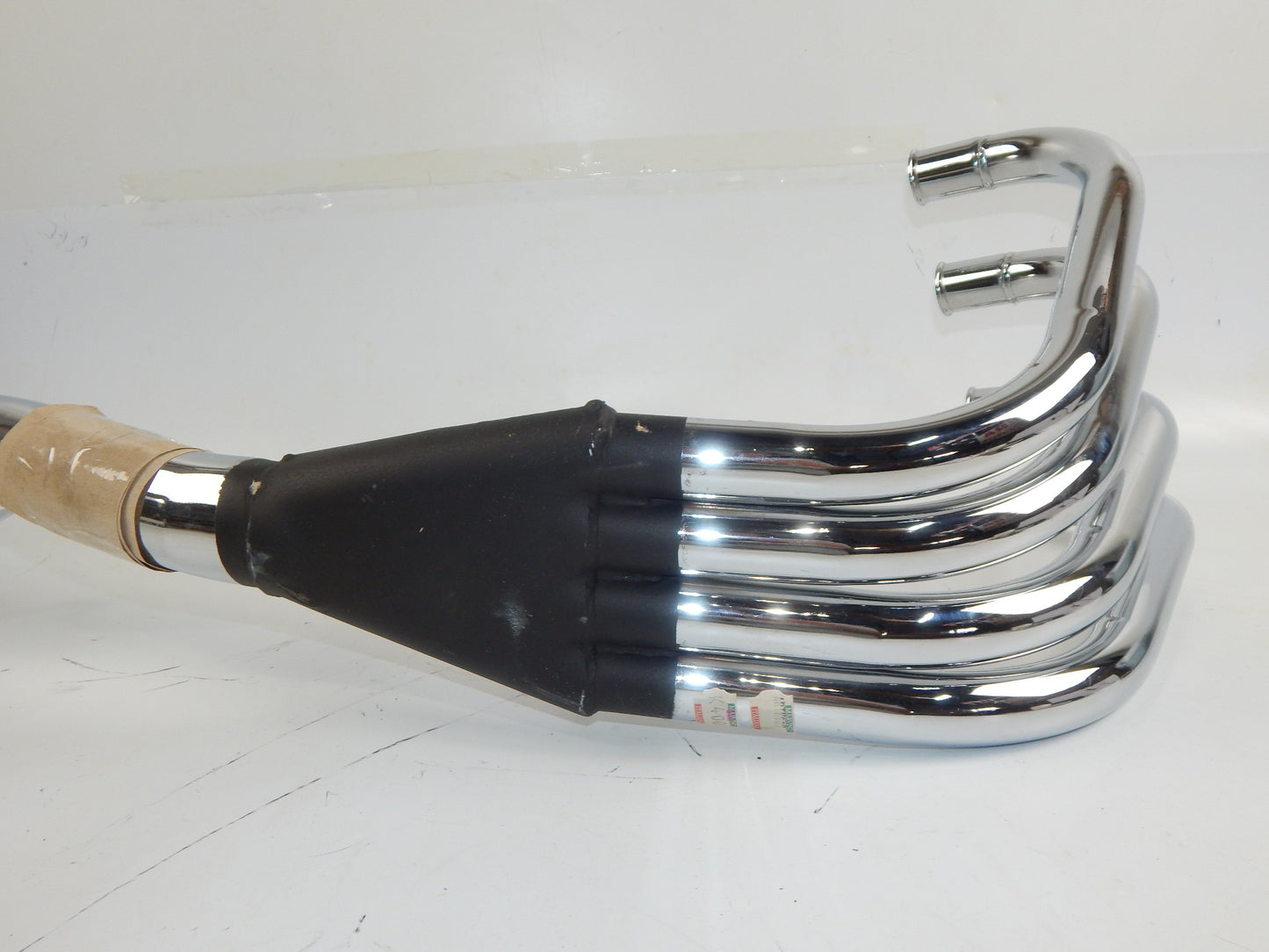 NOS 1980'S KAWASAKI Z 400 4 in 1 MARVING SUPERSTAR CHROME MUFFLER K400C ARTK500 - MotoRaider