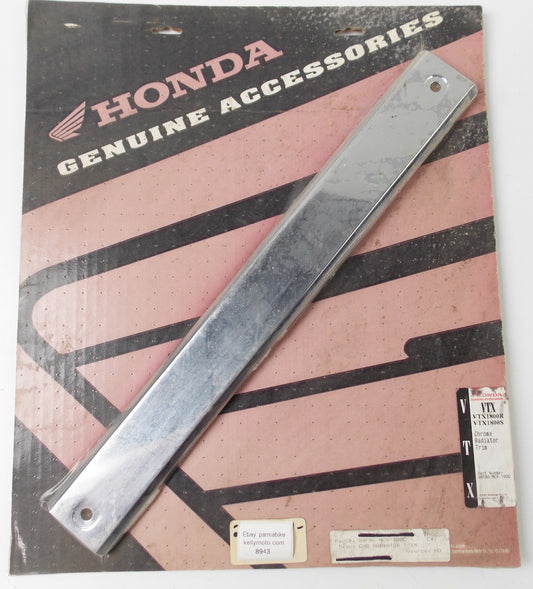 OEM HONDA 2002-04 VTX1800S/2002-08 VTX1800R CHROME RADIATOR TRIM 08F86-MCV-100C - MotoRaider