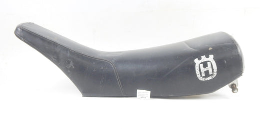 1980's HUSQVARNA CR 250 CR 500 FOAM SADDLE SEAT MODIFIED HI-FLITE BLACK - MotoRaider