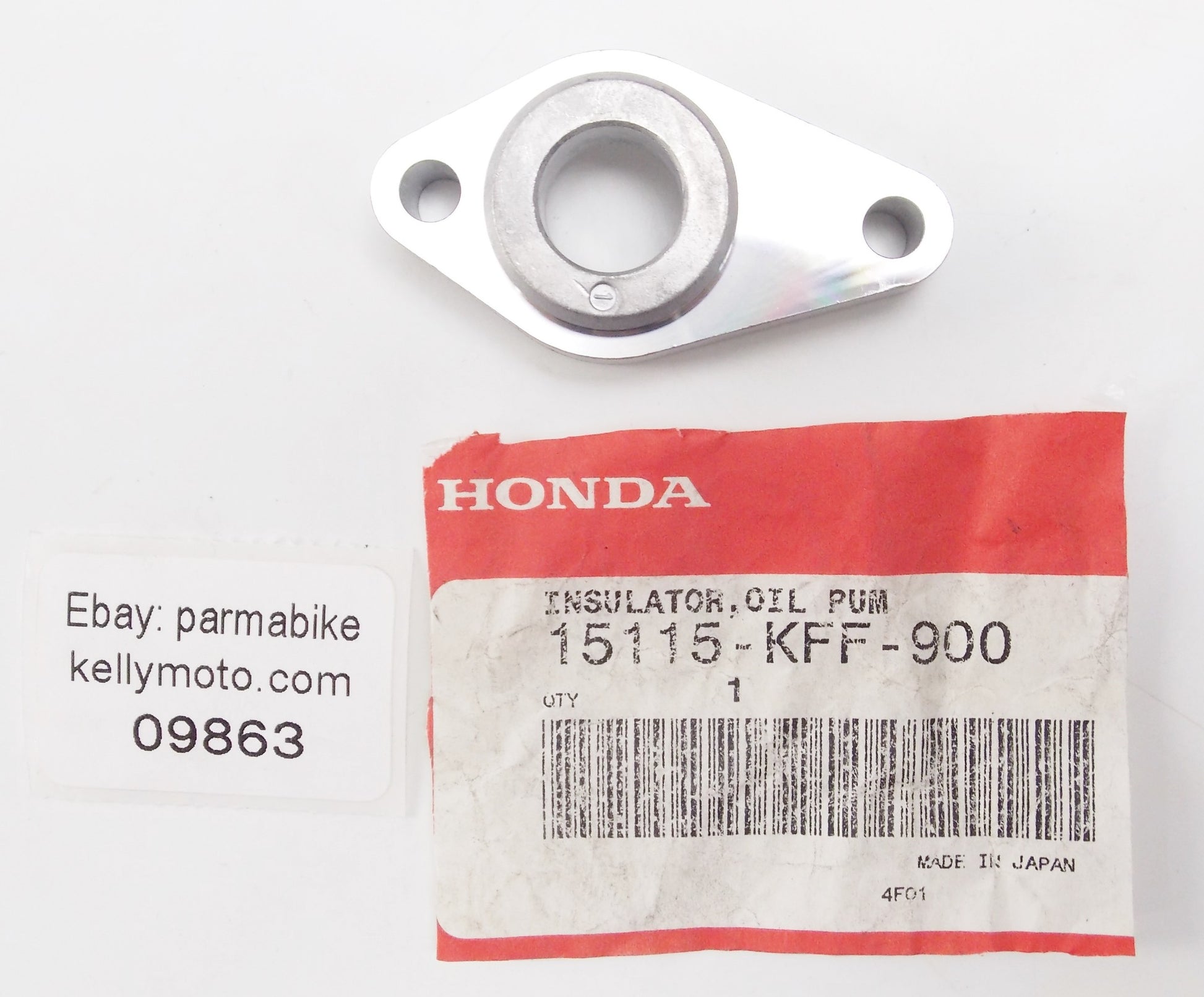 NOS OEM HONDA 1998 | 2000-2002 PANTHEON FES125 INSULATOR OIL PUM 15115-KFF-900 - MotoRaider