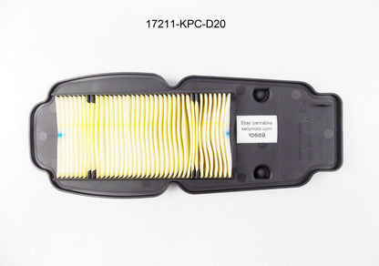 OEM HONDA 2004-2006 XL125 AIR FILTER BREATHER INTAKE 17211-KPC-D20 | 17211KPCD20 - MotoRaider