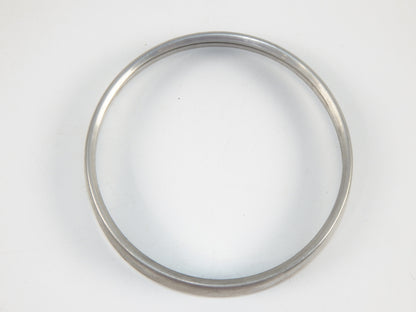 NOS ALUMINUM HEADLIGHT RIM BEZEL TRIM VINTAGE FIAT LANCIA ALFA D=205mm W=32mm - MotoRaider