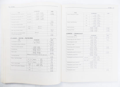 1985 SUZUKI 4 & 2 STROKE SERVICE DATA SPEC MANUAL BOOK ENGLISH 99510-01850-01E - MotoRaider