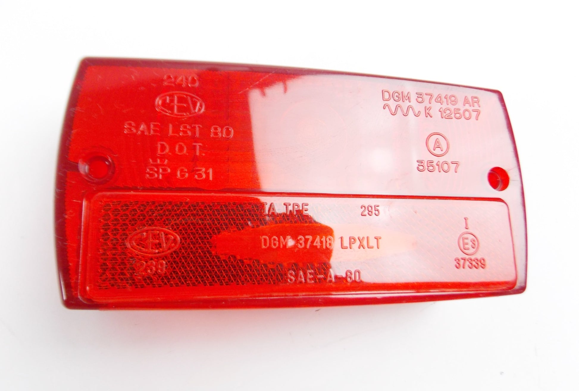 MORINI TAIL LIGHT REAR LENS CEV 239 240 CAGIVA DUCATI GILERA HUSQVARNA 460167 - MotoRaider