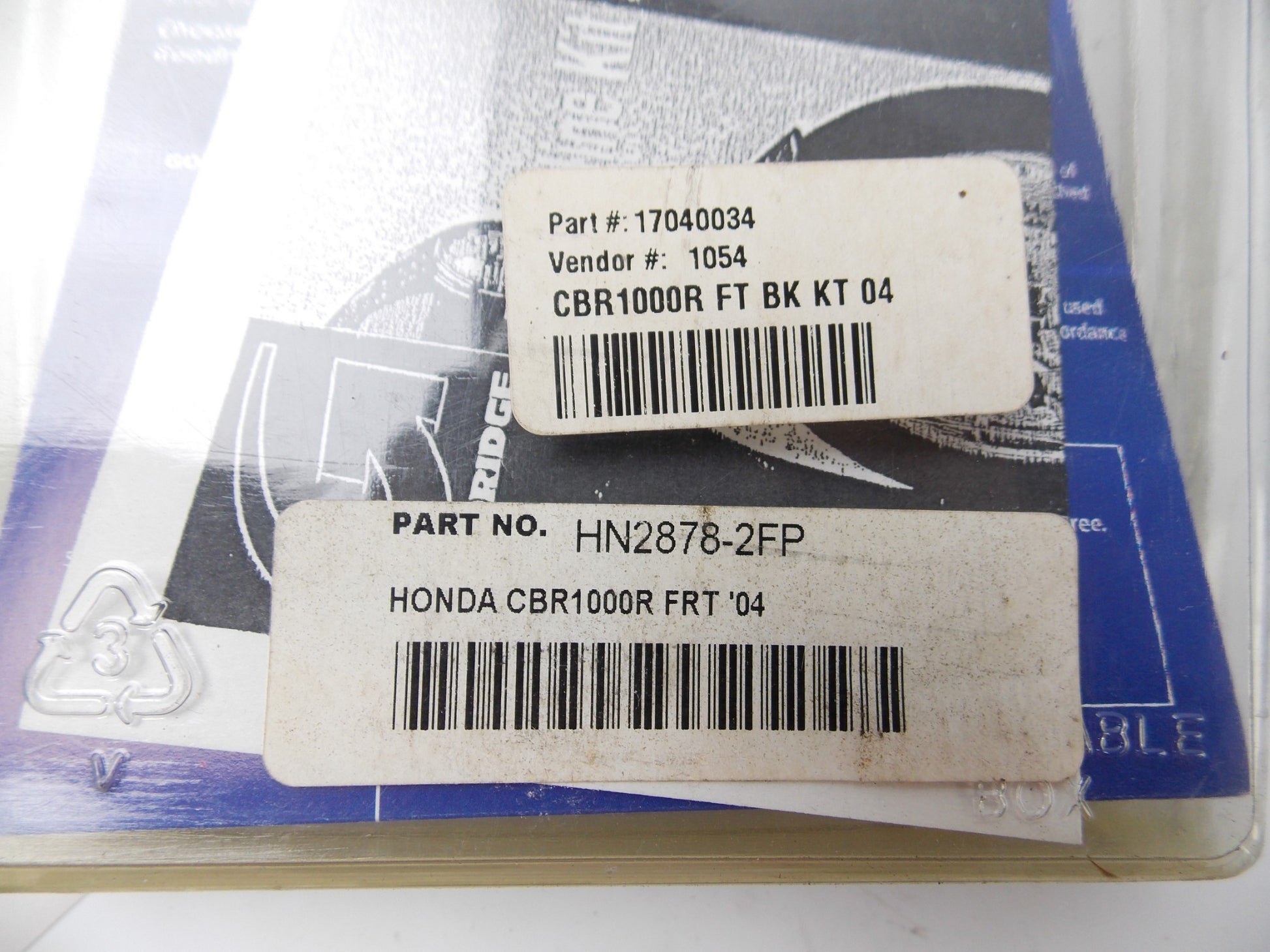 GOODRIDGE HYDRAULIC FRONT BRAKE HOSE LINER KIT HONDA 2004 CBR100R HN2878-2FP - MotoRaider