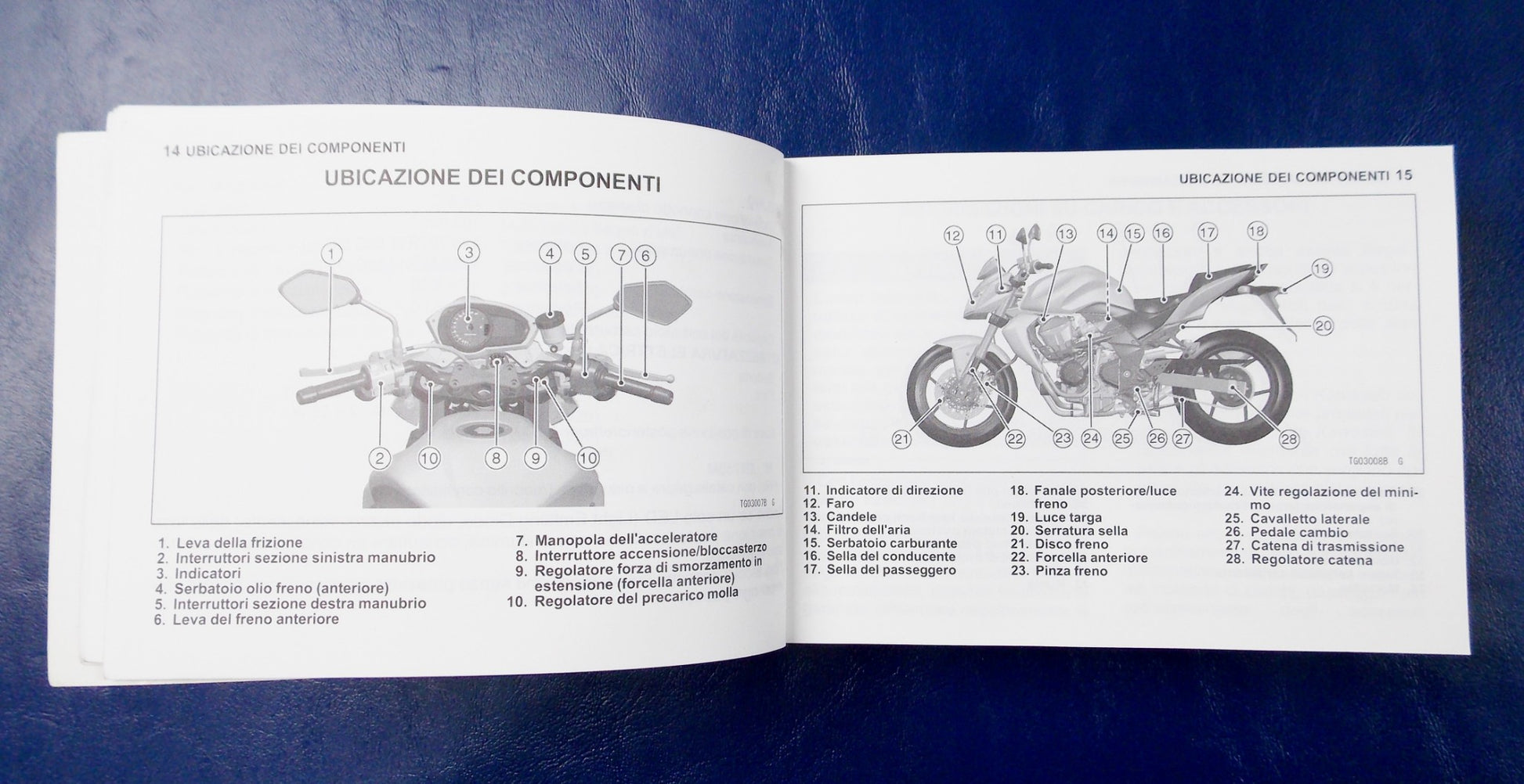 KAWASAKI Z750 / Z750ABS OWNER USER MANUAL BOOK ITALIAN DUTCH SPANISH - MotoRaider