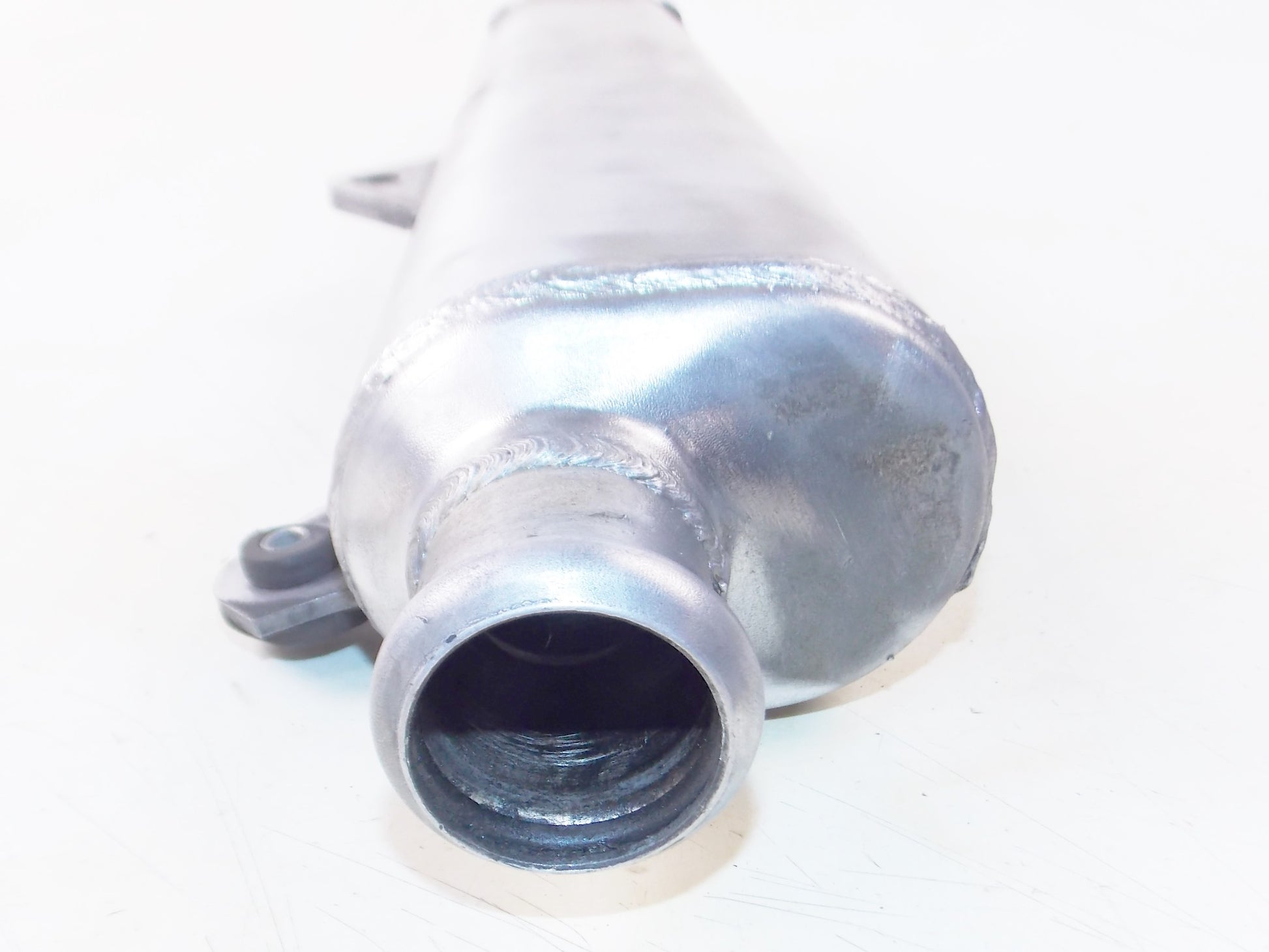 1980's HUSQVARNA VINTAGE ALUMINUM SILENCER MUFFLER EXHAUST L=660 mm - MotoRaider