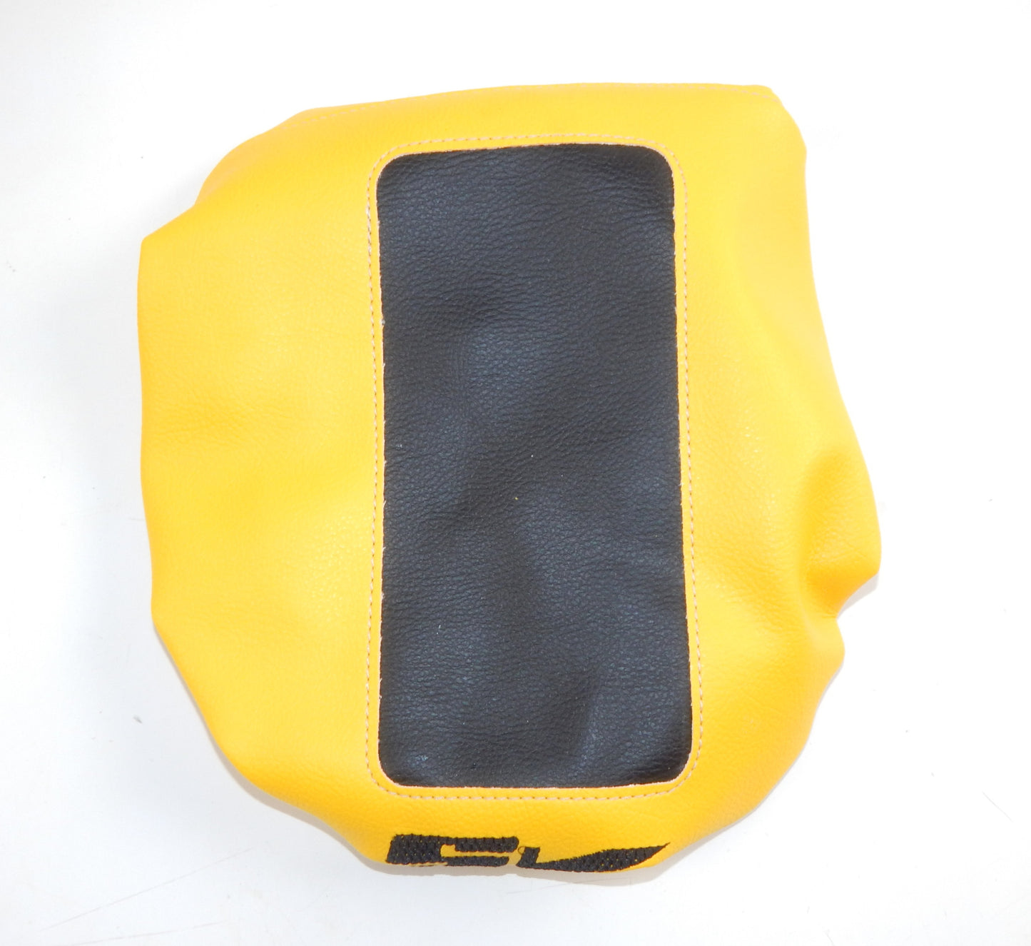 BAGSTER BA03C002106F SADDLE SEAT COVER YELLOW/BLACK SUZUKI 2001 SV 650S - MotoRaider