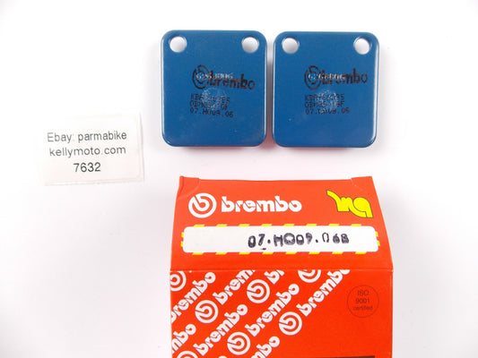 BREMBO PAIR BRAKE PADS CARBON CERAMIC AJS CCM ARTIC HONDA KAWASAKI PGO 07HO0906 - MotoRaider