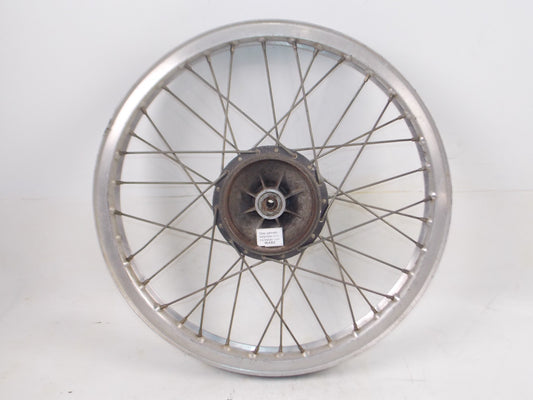 1970's HUSQVARNA 21" FRONT WHEEL AKRONT RIM SPOKES HUB VINTAGE MOTOCROSS ENDURO - MotoRaider