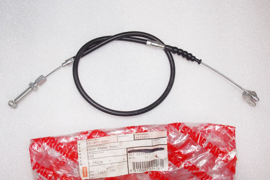 NOS OEM 1989-1992 APRILIA RED,ROSE 50 REAR WHEEL BRAKE CABLE AP8214043 - MotoRaider