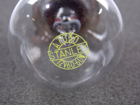 STANLEY HEADLIGHT BULB DOUBLE CONTACT 12V 60/60W BASE P15D-3 # A3070 - MotoRaider