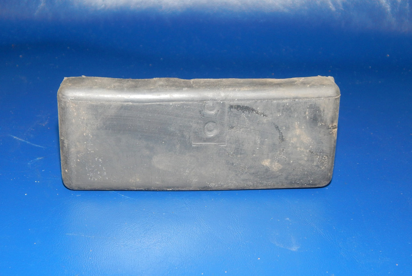 VINTAGE MOTORCYCLE SCOOTER BATTERY TRAY BOX RUBBER LINER 5x4.5x2" ITALY - MotoRaider